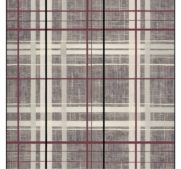 Steeneffect schots patroon behang vierkantjes - TenStickers