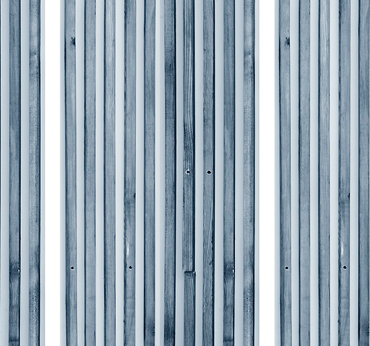 Verticale houten planken behang houtlook - TenStickers