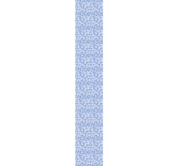 Geometrische bloemenreeks behang geometrisch - TenStickers