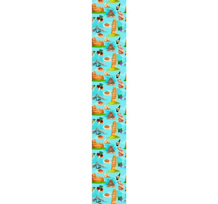 Behangpapier landen en steden italiaanse bezienswaardigheden - TenStickers