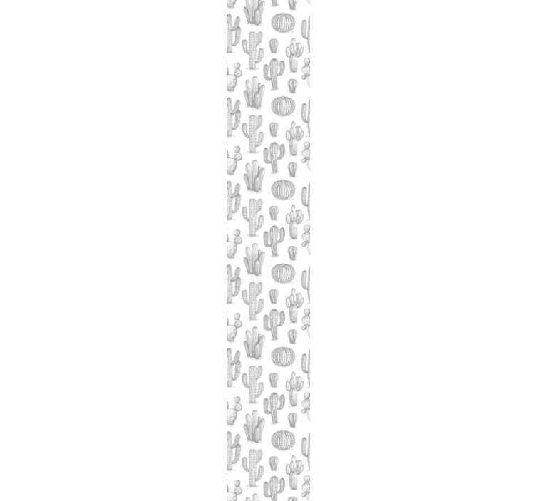 Cactuspatroon behangpapier natuur - TenStickers