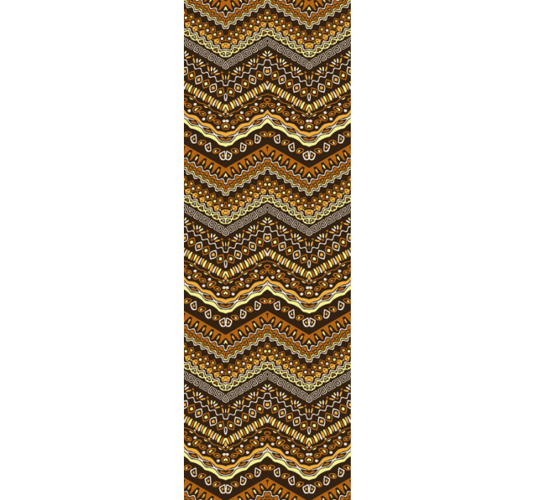 Decoratief patroon behang kunst - TenStickers