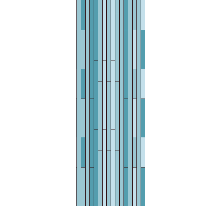 Geometrisch chic behang driehoeken - TenStickers