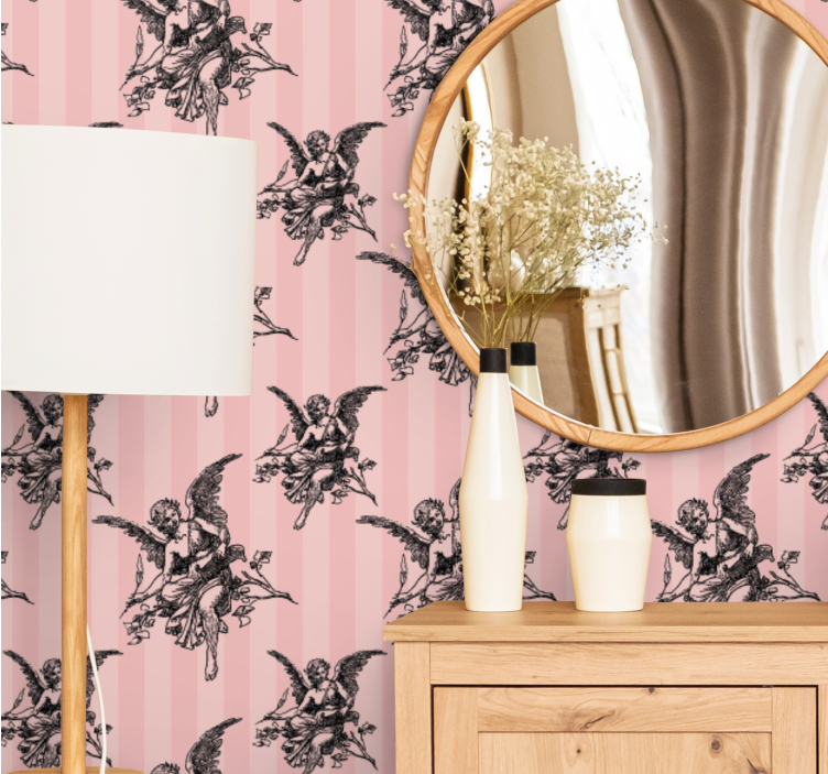 Barokke engelen barok behangpapier - TenStickers