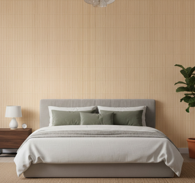 Behang andere patronen bamboepatroon - TenStickers