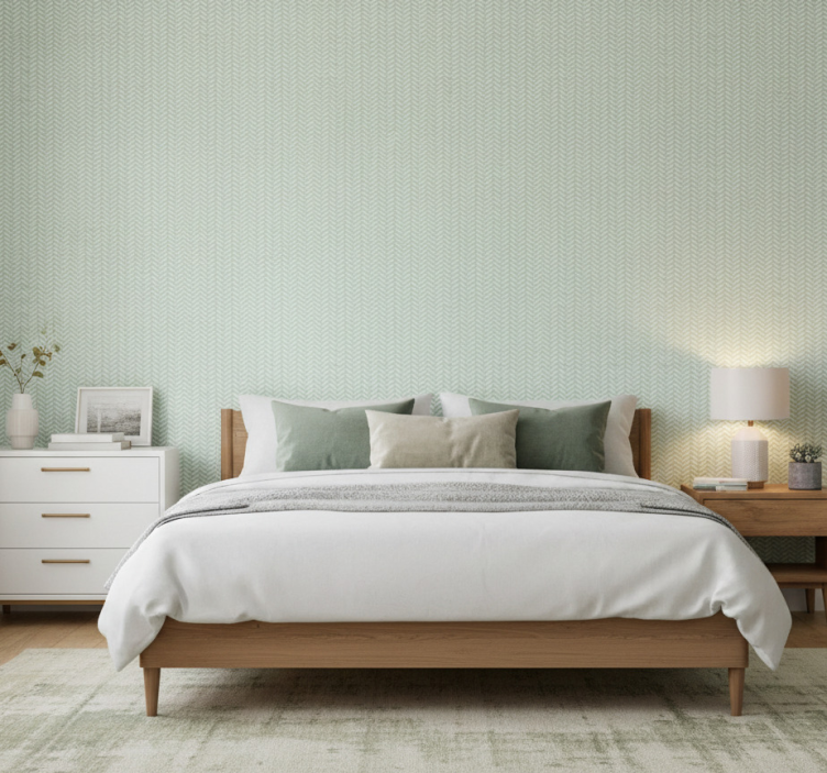 Behang andere patronen groene tapijtlook textuur - TenStickers