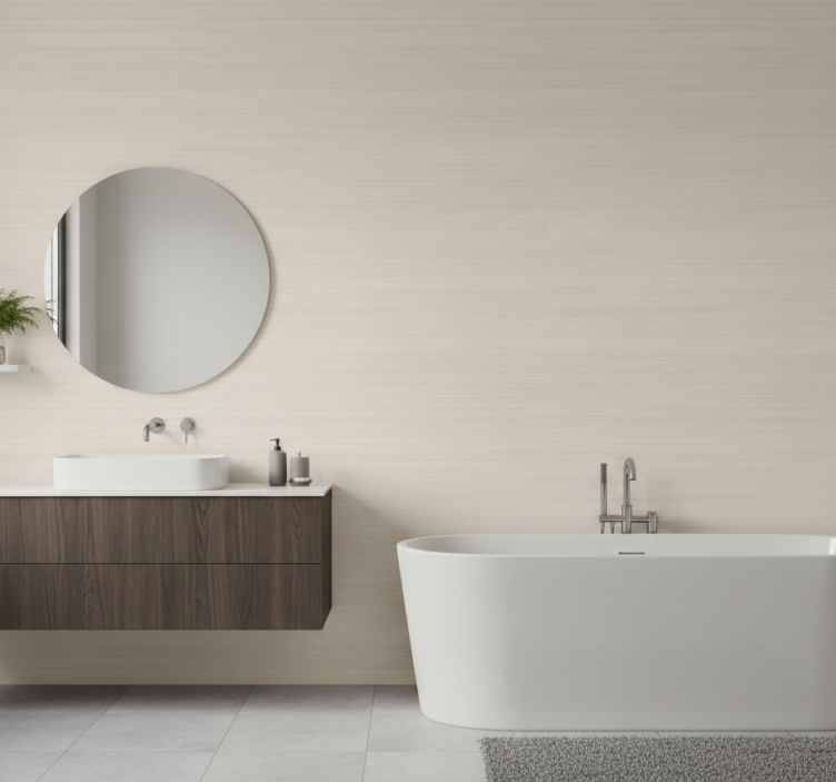 Behang badkamer urban blackout eenvoud - TenStickers