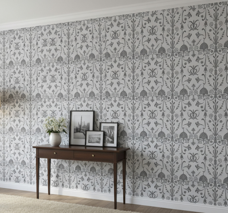 Behangpapier gang elegante botanische arrangementen - TenStickers