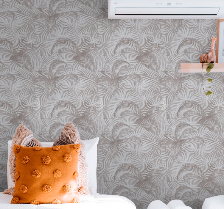 Elegante bladpatronen behangpapier natuur - TenStickers