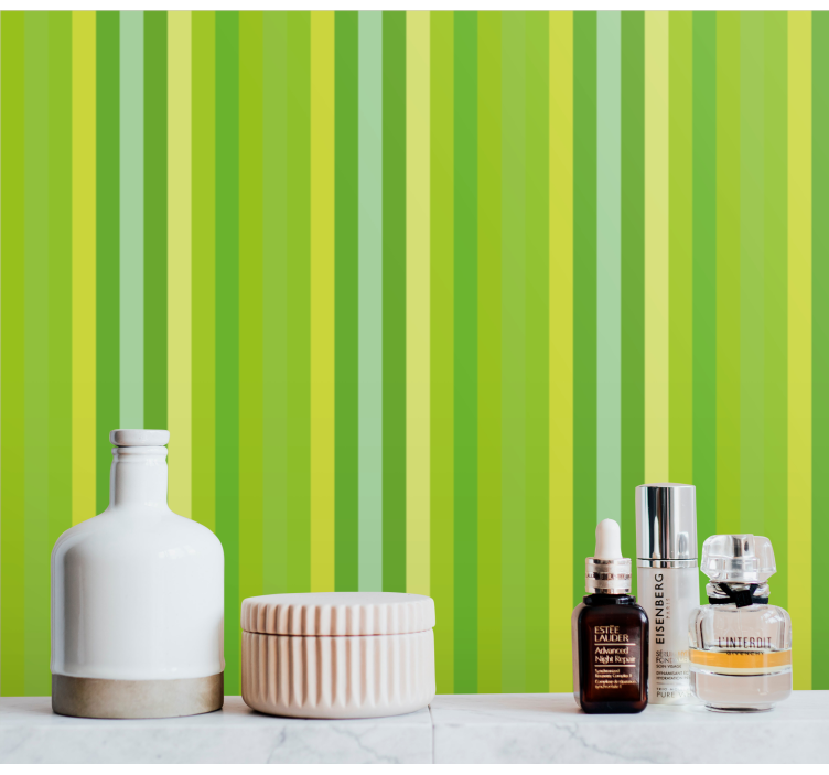 Gestreepte achtergrond behang verticale strepen - TenStickers