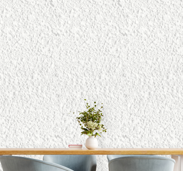 Getextureerd wit oppervlak behang andere patronen - TenStickers