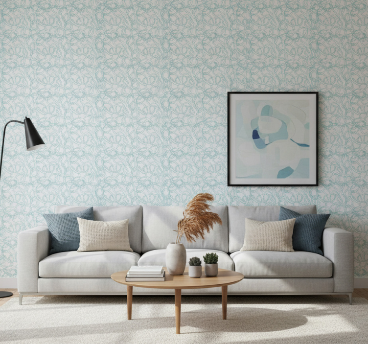 Moderne behangpapier abstract circulair modern - TenStickers