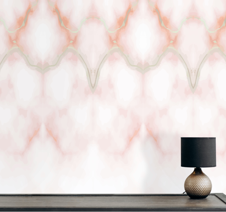 Organische abstracte vormen behang abstract - TenStickers