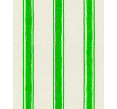 Geometrisch behang verticale lijnen groen - TenStickers