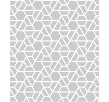 Behang geometrisch ruitvormig ontwerp - TenStickers