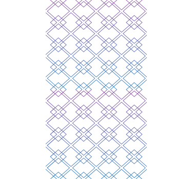 Behang geometrisch diamanten en lijnen - TenStickers
