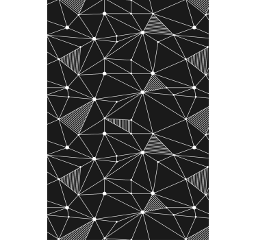 Behang geometrisch dappere geometrische vormen - TenStickers