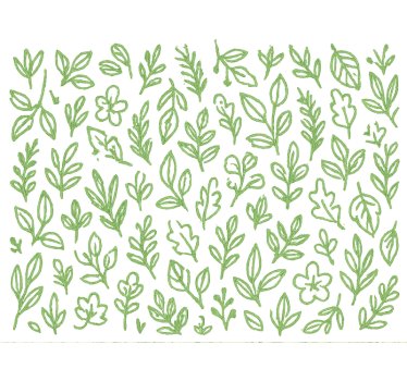 Behangpapier kinderkamer botanisch groen - TenStickers