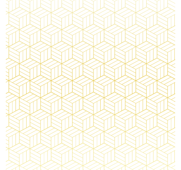 Behang vierkantjes gouden folie geometrische blokken - TenStickers