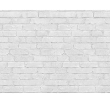 Behang baksteen whitewashed loft brick - TenStickers