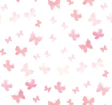 Behang vlinders Roze vlinders - TenStickers