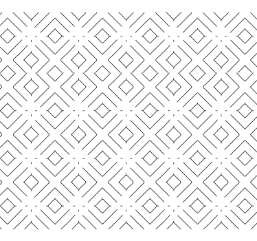 Diamant mozaïekpatroon behang geometrisch - TenStickers