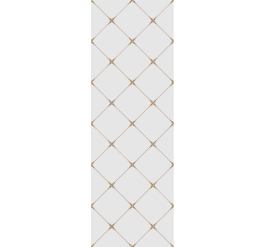 Geometrische diamantlijnen behang vierkantjes - TenStickers