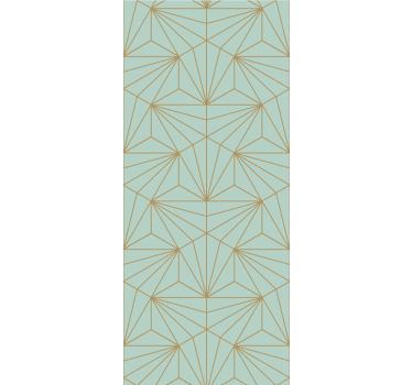 Geometrische lijntekeningen behang geometrisch - TenStickers