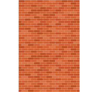 Bakstenen muureffect behang baksteen - TenStickers