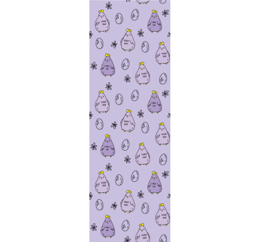 Kuikenpatroon ontwerp behangpapier kinderkamer - TenStickers
