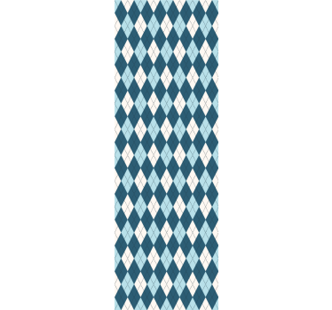 Diamanten harlekijn behang geometrisch - TenStickers