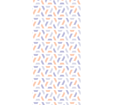 Visgraatmotief behang geometrisch - TenStickers