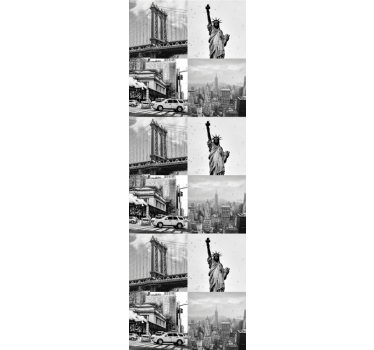 Stedelijke montage new york behang - TenStickers