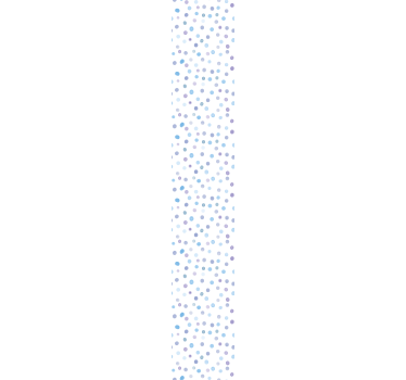 Patroon met blauwe stippen stippenbehang - TenStickers