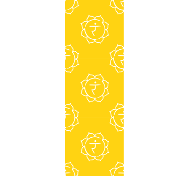 Geometrische leeuwenmotief behang geometrisch - TenStickers