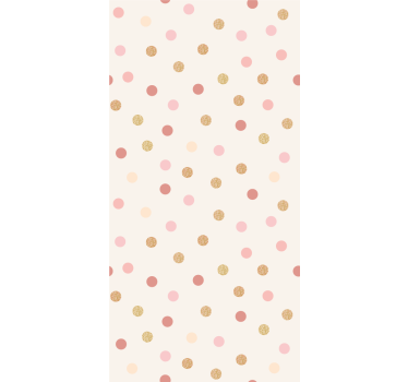 Beige vlekkenpatroon babykamer behang - TenStickers