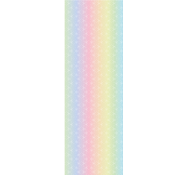 Abstract behang Glitter regenboog lucht - TenStickers