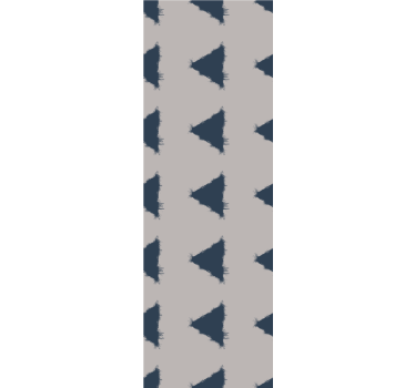 Moderne geometrische print behang driehoeken - TenStickers