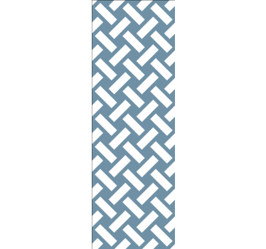 Witte rechthoeken behang geometrisch - TenStickers