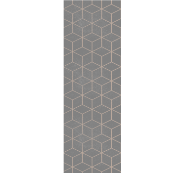 Kubusstructuur behang geometrisch - TenStickers