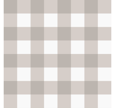 Beige en wit patroon behang vierkantjes - TenStickers