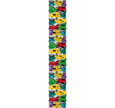 Stripfiguren behangpapier kinderkamer - TenStickers