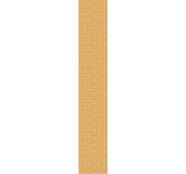 Baksteenpatroon behang baksteen - TenStickers
