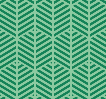 Geometrische botanische behang geometrisch - TenStickers