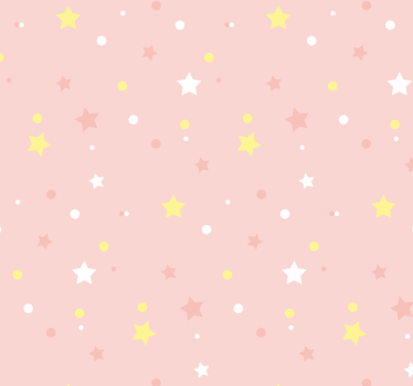 Sterren behang Roze achtergrondsterren - TenStickers