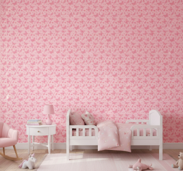 Behangpapier kinderkamer roze - TenStickers