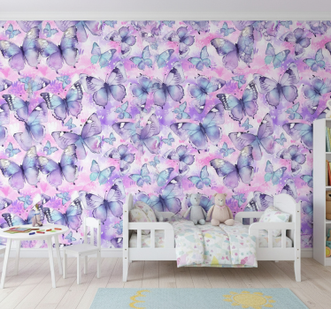 Behangpapier kinderkamer splash stijl - TenStickers