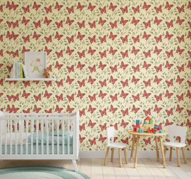 Behangpapier kinderkamer tuinstijl - TenStickers