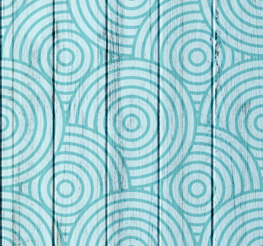 Cirkels op hout behang geometrisch - TenStickers