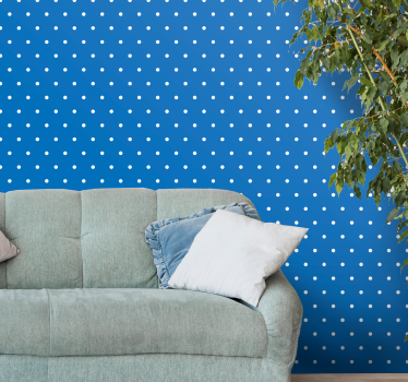 Elegante stippen stippenbehang - TenStickers